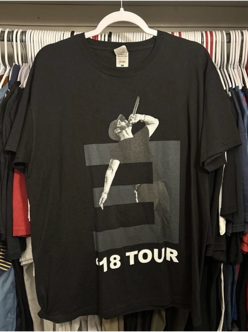Eminem 2018 Revival Europe Tour Concert T-Shirt Black